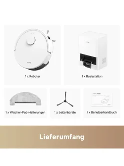 Saug- & Wischroboter ''E20 Plus'' in Weiß