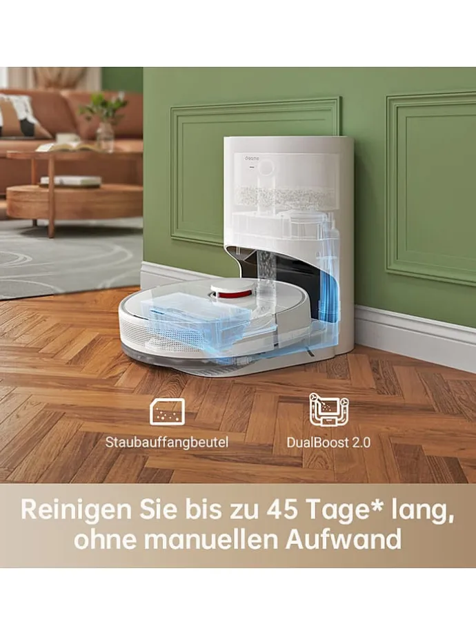 Saugroboter ''D9 Plus'' in Weiß