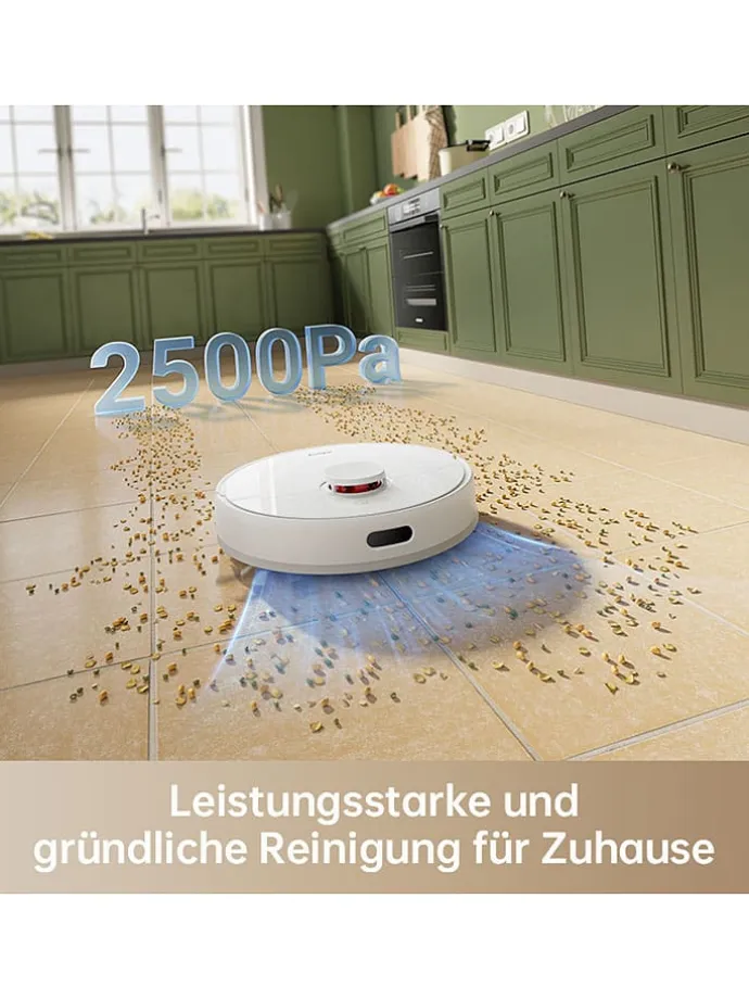 Saugroboter ''D9 Plus'' in Weiß