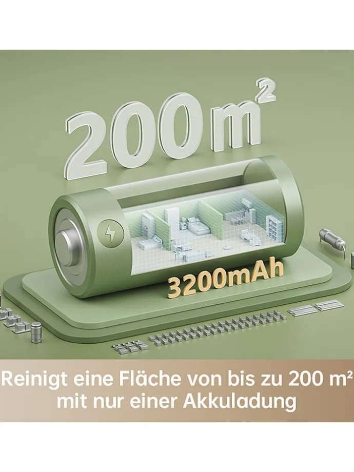 Saugroboter ''D9 Plus'' in Weiß