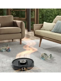 Saugroboter PowerDetect NeverTouch Pro RV2800ZEEU in schwarz