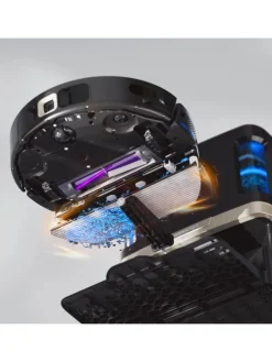 Saugroboter PowerDetect NeverTouch Pro RV2800ZEEU in schwarz