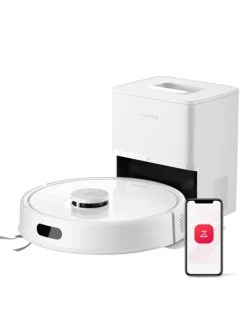 Saugroboter Q7 BF+ in Weiß, 8000 Pa, Dual Anti-Tangle-System