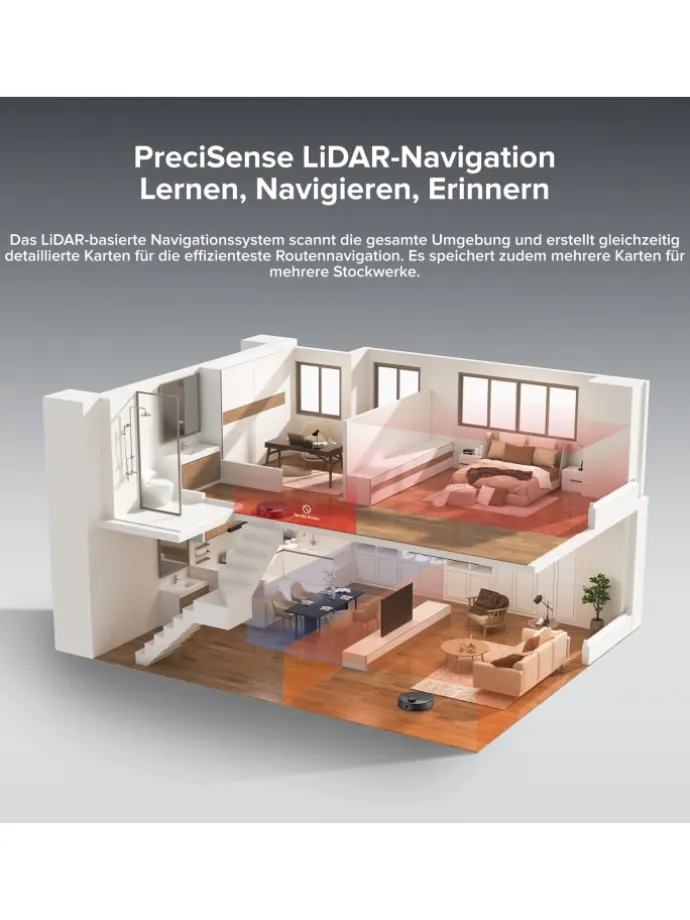 Saugroboter Q10PF in Schwarz