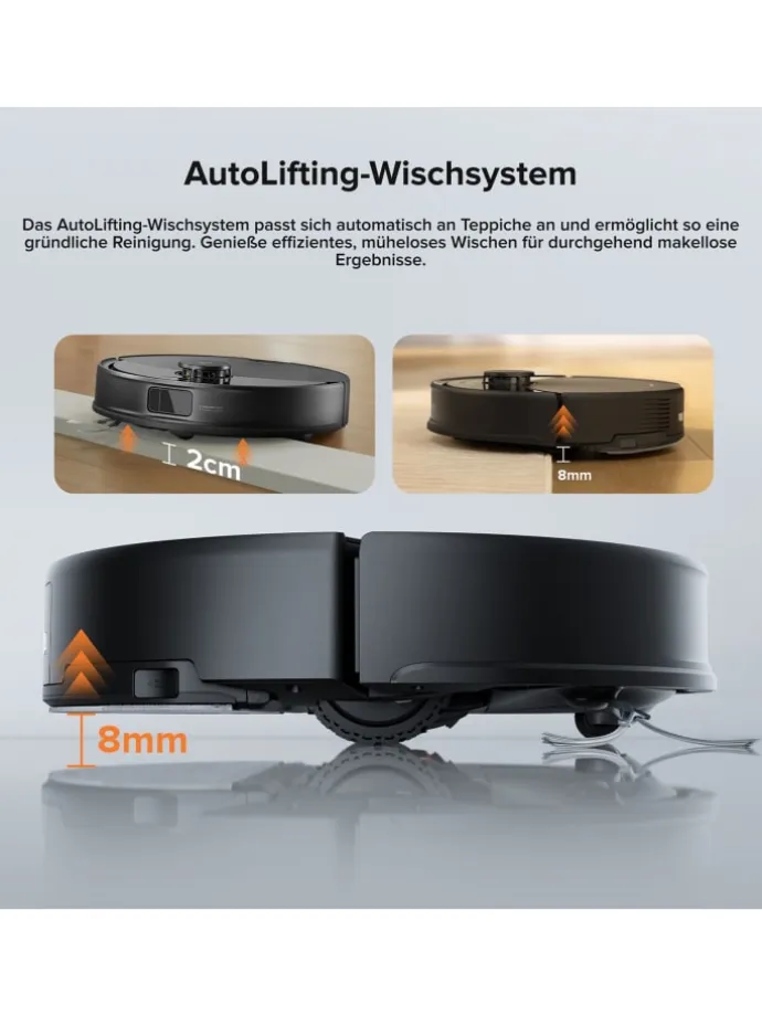 Saugroboter Q10PF in Schwarz