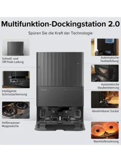 Saugroboter Qrevo Pro in Schwarz