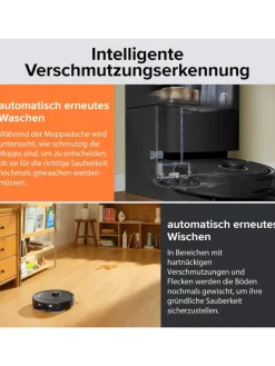 Saugroboter Qrevo Pro in Schwarz