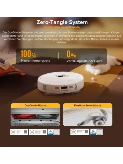 Saugroboter Qrevo S5V in Weiß