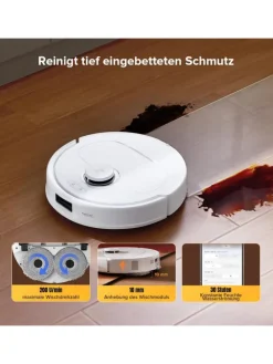 Saugroboter Qrevo S5V in Weiß