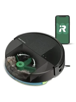 Saugroboter "Roomba® 205 DustCompactor Combo Robot" in Schwarz