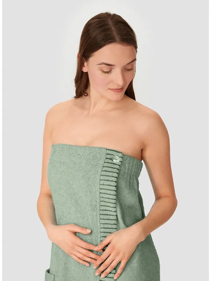 Saunakilt "Rom" in Hellgrün