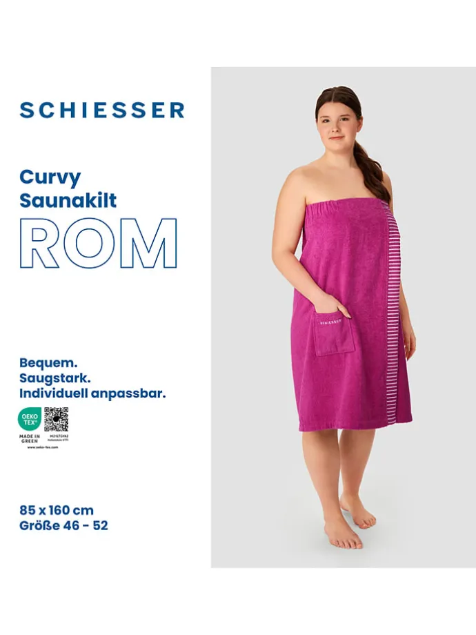 Saunakilt "Rom" in Pink