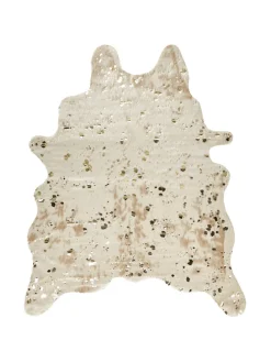 Schaffell BOGONG in Beige/Gold - (W) 130 x (H) 1 x (L) 170 cm