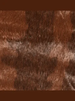 Schaffell BOGONG in Braun/Weiß - (W) 130 x (H) 1 x (L) 170 cm