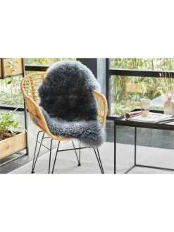 Schaffell in Anthrazit - (L)100 x (B)70 cm