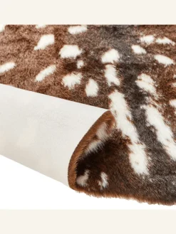 Schaffell KNOLL in Braun/Beige - (W) 130 x (L) 170 cm