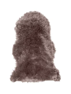 Schaffell MUNGO in Braun - (W) 63 x (H) 3 x (L) 95 cm