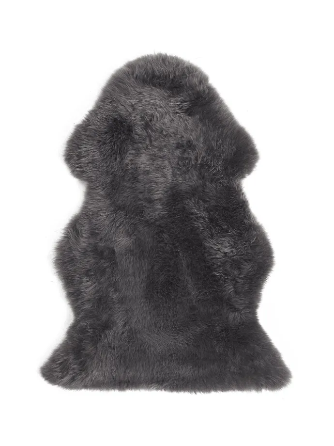 Schaffell ULURU in Grau - (W) 65 x (H) 8 x (L) 100 cm