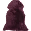 Schaffell ULURU in Violett - (W) 65 x (H) 8 x (L) 100 cm