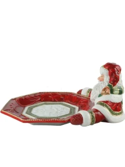 Schale " Santa präsentiert " in Bunt