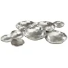 Schale "Multiple" in Silber - H. 8 cm - B. 75 cm
