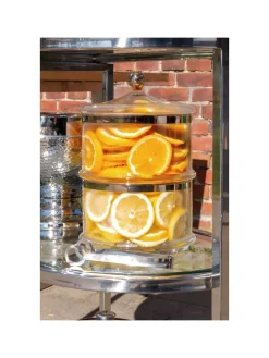 Schale Platinum klar - (H) 12 cm