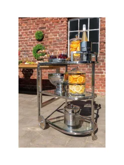 Schale Platinum klar - (H) 12 cm