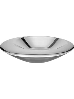 Schale "Visto" in Silber - H. 8 cm - D. 43 cm