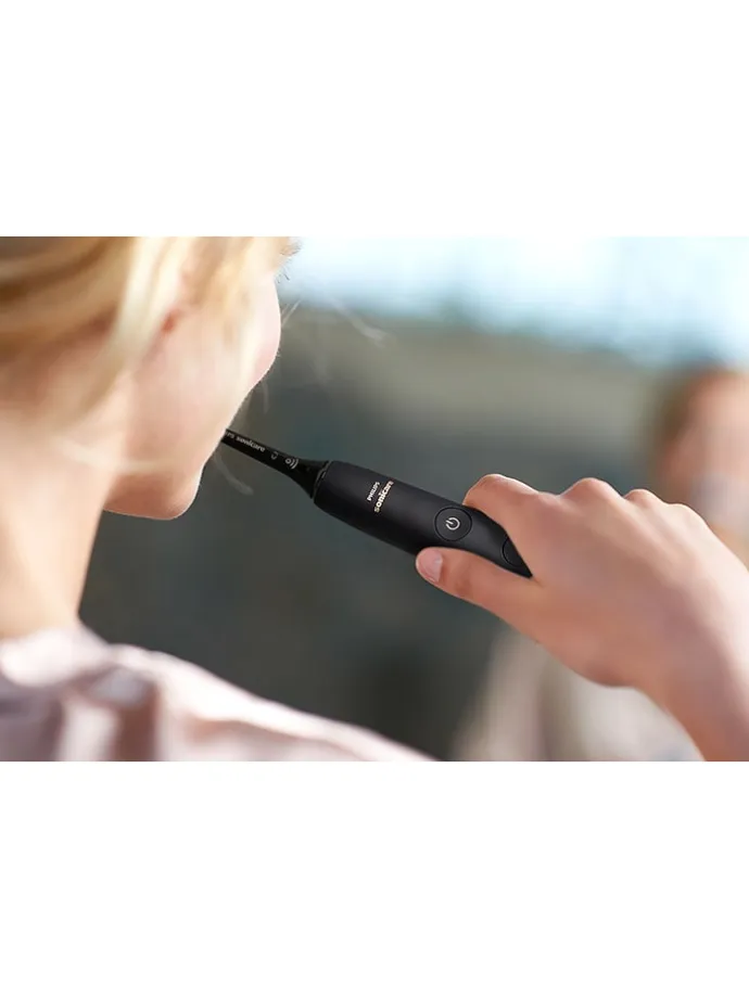 Schallzahnbürste "DiamondClean 9000" in Schwarz