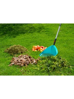 Schaufel-Rechen "Combisystem" in Blau