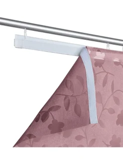 Schiebevorhang in Rosa