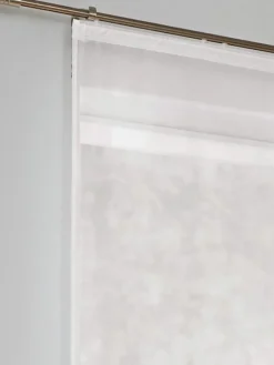 Schiebevorhang in Weiß