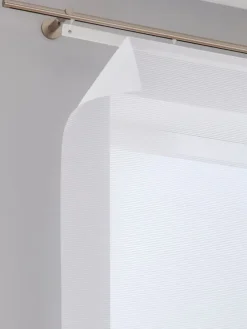 Schiebevorhang in weiß-bedruckt