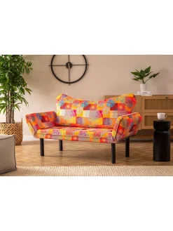 Schlafsofa in Bunt - (B)150 x (T)65 cm