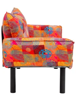 Schlafsofa in Bunt - (B)150 x (T)65 cm