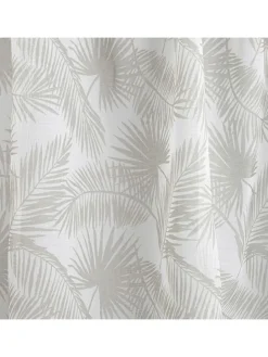 Schlaufengardine "Pella" in Beige/ Grau - (L)250 x (B)140 cm