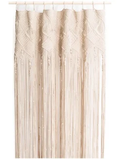 Schlaufenschal "Mara" in Beige - (L)245 x (B)145 cm