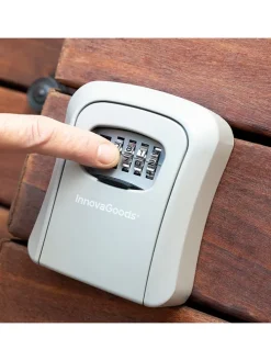 Schlüsseltresor - (B)8,5 x (H)11,3 x (T)4 cm