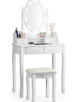 Schminktische in Weiß