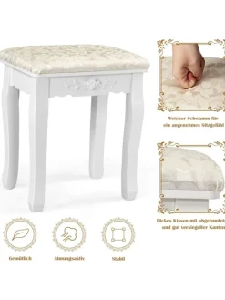 Schminktische in Weiß