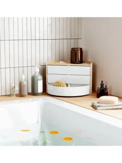 Schmuckaufbewahrung Moona 27 x 15 x 18cm in weiß