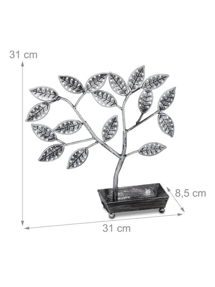 Schmuckbaum in Silber