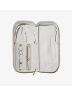 Schmucketui in Creme - (B)24,5 x (H)10,5 x (T)3 cm