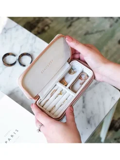 Schmucketui in Rosa - (B)16 x (H)7 x (T)4,2 cm