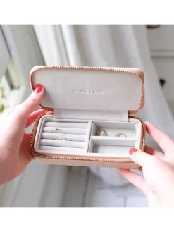 Schmucketui in Rosa - (B)16 x (H)7 x (T)4,2 cm