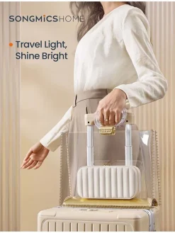 Schmucketui in Weiß - (B)20,5 x (H)6 x (T)10,5 cm