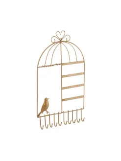 Schmuckhalter in Gold - (B)25,5x (H)44,5 x (T)4,5 cm