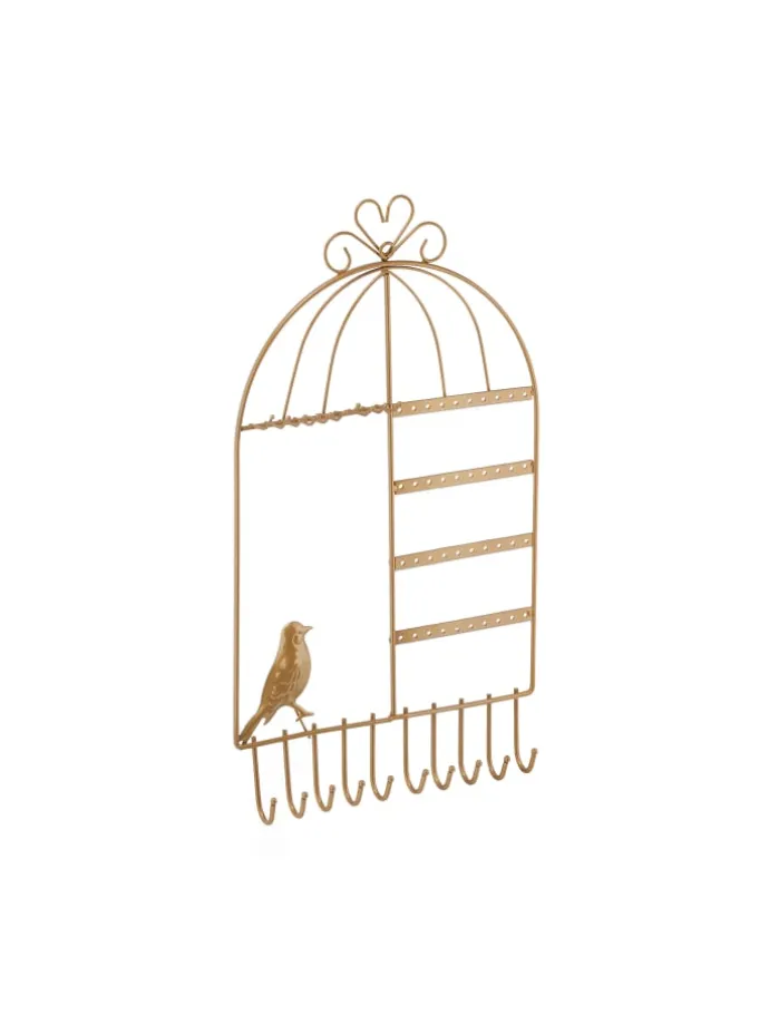 Schmuckhalter in Gold - (B)25,5x (H)44,5 x (T)4,5 cm