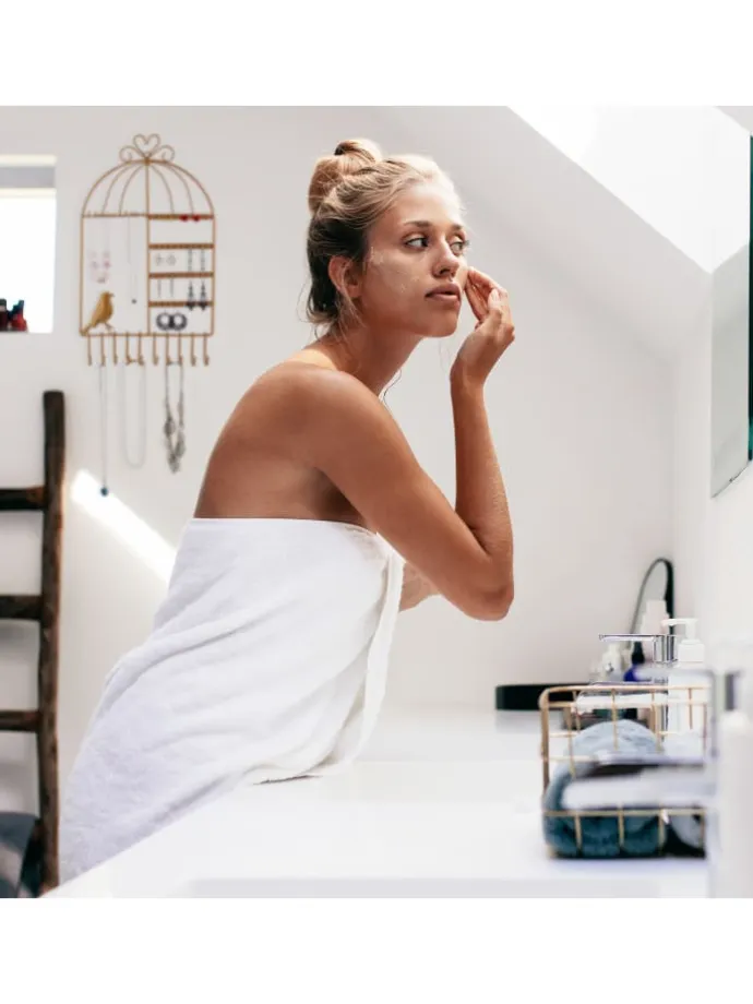 Schmuckhalter in Gold - (B)25,5x (H)44,5 x (T)4,5 cm