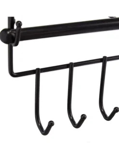 Schmuckhalter in Schwarz - (B)36,5x (H)30 x (T)3,5 cm